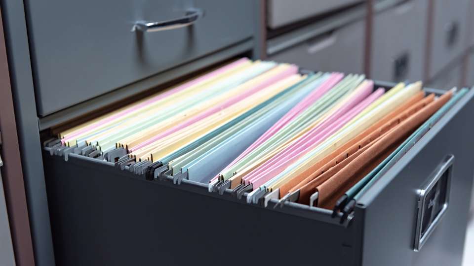 Documents in the binder